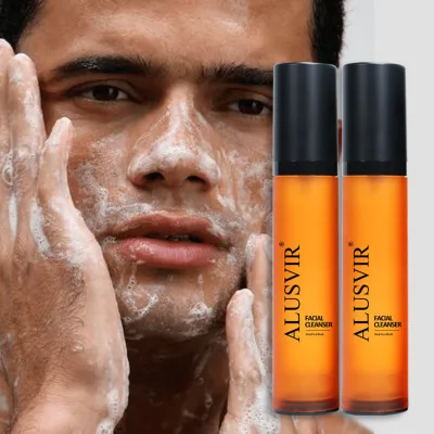Private Label Best Skin Care Purifying Face Wash Men Facial Cleanser Foam Anti Acne Men Face Wash for Men Oily All Skin