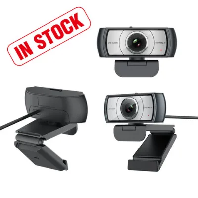 HD 1080P Gamer Background Digital Webcam Streaming USB Portable Web Camera AF With Privacy Shutter