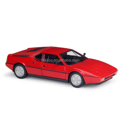 WELLY 1:24 B-M-W M1 Car Simulation Eco-friendly Diecast Alloy Metal Model with Wheels Movable