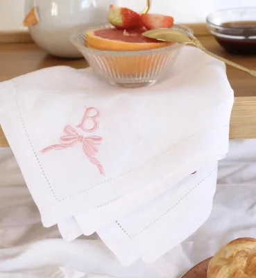 Skin Friendly Monogrammed Personalized Placemat