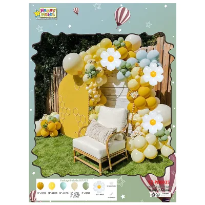 Custom Theme Party Chain Birthday Wedding Set Arch Garland One Year Scene Layout Latex Customizable Balloon Set Kit