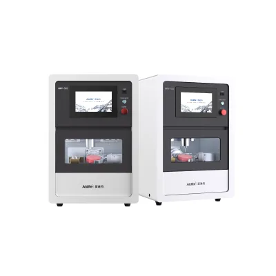 Clearance Sale 5 Axis Dental Milling Machine Auto Tool Change AMW-520 Horizontal Machining Center CE Certified 1 Year Warranty