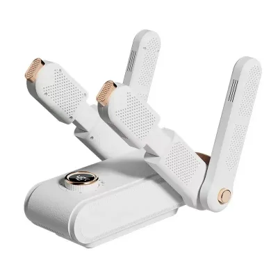 Portable Electric Multi-Function Shoe Dryer Small Wet/Dry Ultra-Violet Sterilization and Deodorization for Hotels and Cars