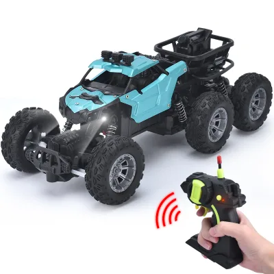 Alloy Six-wheel Drive Twist Climbing Car Inertia Vehicle Stunt Children's Toy Boy Gift