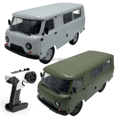 WPL C-104 1/12 UAZ- 452 Traveler Officially Authorized Off-road Minibus Car 2.4G 5-10KM/H SUV Transport Truck