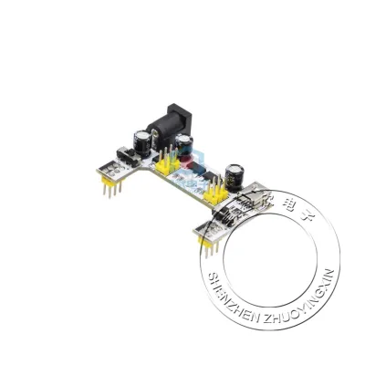 Breadboard dedicated power module 2-way bread board module compatible with 5V/3.3V DC voltage regulator module
