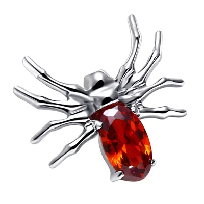 Astm F136 Titanium Spider Internally Threaded Top Daith Labret Ring Helix Ear Piercing Jewelry Titanium Piercing
