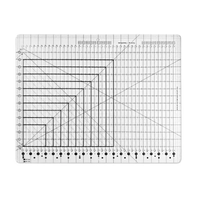 6/12/18/20 Inch Acrylic Transparent Fabric Sewing Cutting Ruler Cutting Board for Garment Pattern-making Tailor's Ruler