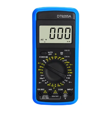 Digital Multimeter DT9205A. 5 Simplified Edition Multimeter