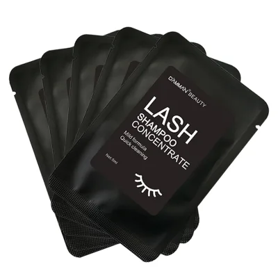 Independently Packaged Eyelash Cleanser Makeup Remover Mousse Foam Cleanser Vegan Lash Safe and Gentle Cleaning Makeup Remover