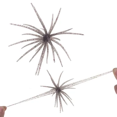 Floating Sea Urchin Soft Lure Set Stretch - Resistant Artificial Bait for Freshwater Saltwater Fishing