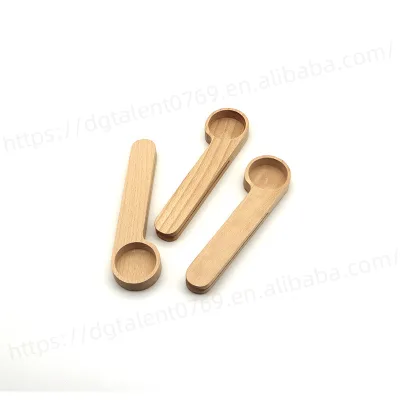 Tailai Wooden Curry Spoon Mini Hand Carved Coffee Tea Sugar Spoon Wooden Cookware Kitchen Cooking Spoon Comfortable Hand