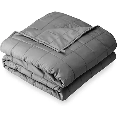 breathable anxiety autism bamboo minky weighted blanket Cooling