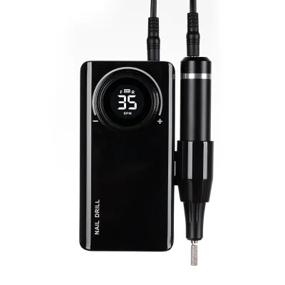 Hot Sale Electric Nail Grinder Rechargeable Cordless Nail Drill Machine 35000rpm Professional High Speed Type-C Ce Rohs