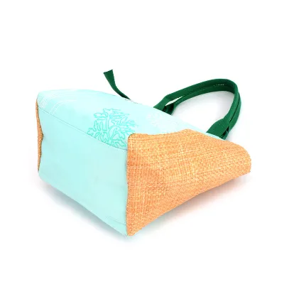 HC Portable Polyester Bento Lunch Box Bag Insulated Waterproof with Rice Bag Meal Kit Thermal Handled