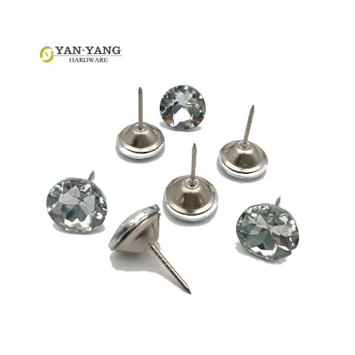 YANYANG Sofa Headboard Button Wall Furniture Decorative 20mm,22mm Glass Buttons Botones Tapiceria