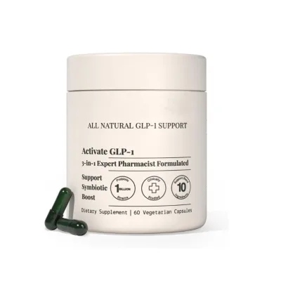 GLP-1 Supplement for Women and Men | Hunger & Metabolism Support - Expert Formulated to Support Probiotic (60 Capsules)