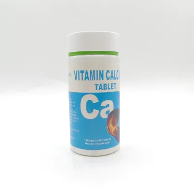 ANYUAN Calcium & Vitamin Tablets 1200mg*100 Capsules for Bone Density & Immunity in Adults Not for Pregnant Women or Children