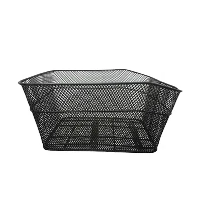 Bicycle Accessories Cycle Basket Specially Design Steel Shallow Bike Front Basket Supermarket Large Space Bicycle Basket