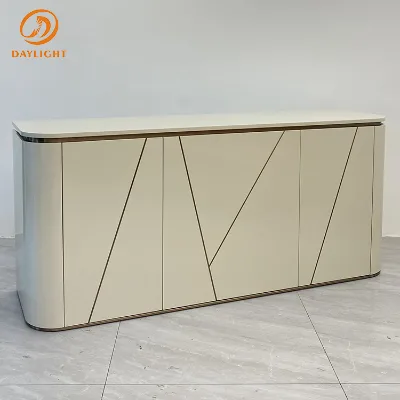 Modern Minimalist Design Solid Wood TV Cabinet Sideboard for Home & Hotel Apartment Storage for Dining Room Furniture
