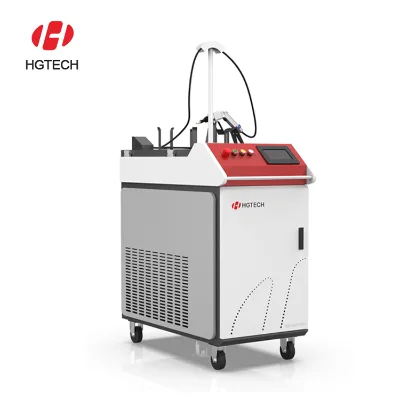 HGTECH Manual Mold Laser Welder for Metal Carbon Steel Aluminum 1500w 2000w 3000w Laser Welding Machine Price