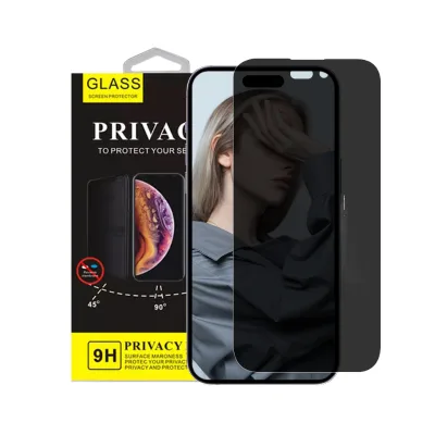 Tempered Glass Screen Protector Privacy Anti-Spy Waterproof Anti-Shock for 14Pro