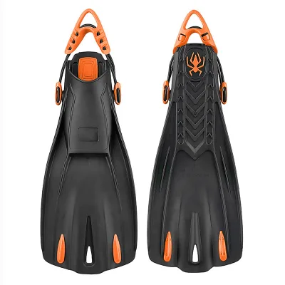 JW-773 Adjustable Frog-Shaped Diving Equipment with Silicone Material Root-Style Snorkeling Flippers with Rubber Shoelaces