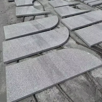 Natural China White Grey Granite Fantasy Grey Granite Stone Project Slabs Floor Wall Tiles for Landscape Decoration