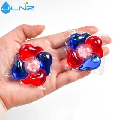5 in 1 Laundry Detergent Pods Long Lasting Fragrance Deep Clean Stain Removal Gel Balls