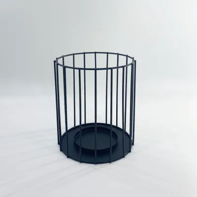 Black Metal Lanterns for Candles Cheap Iron Outdoor Lantern