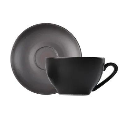 Hot selling high quality durable ceramic coffee cup saucer tea cup plate