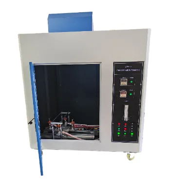 Rescue Helmet Flame Resistance Tester Fireproof Safety Helmet Testing Equipment
