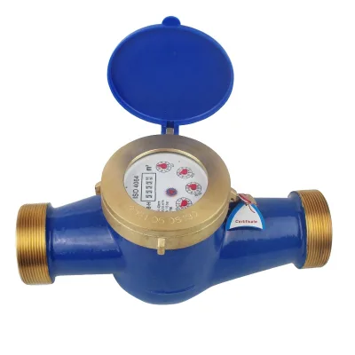 Brass Hot Water Meter Screw End Dn40 Basic Water Meter for tank