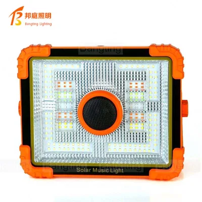 Solar Light Outdoor Camping Emergency 400w LED Party Solar Light with Bluetooth