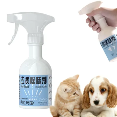 Natural Safe Mild Formula Eco-friend Antibacterial Stain and Odor Removal Spray for Pet