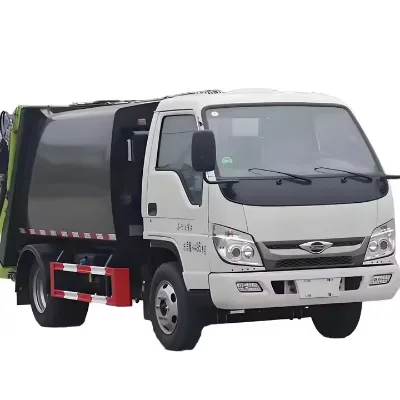 Factory Direct Compact Solid Waste Compression Garbage Truck for City Road Cleaning Community Mini Refuse Collector Trucks Sale