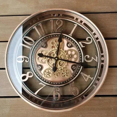 INFINITY TIME Customize Moving Gear Wall Clocks Modern Living Room Decor Wall Clocks for Home Decor Gear Wall Clocks for Office
