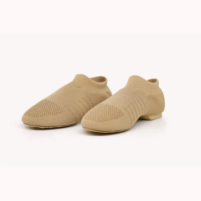 JW Dancing Shoes Breathable Knit Jazz Sneaker