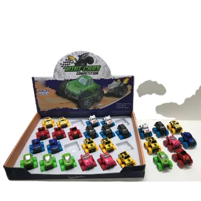 MINI Pull Back Alloy Car Big Wheel Off-road Vehicle Die Cast Model Cars