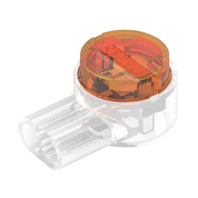 RJ45 Connector Crimping Terminal 2-Position 2-core 2P PC Material 3C Digital