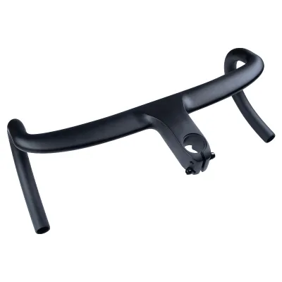 Erm Aluminum Alloy One-piece Integrated Internal Cable Routing Stiff Lightweight Aero Upgrade Professional Road Bike Handlebars