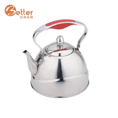 New 304 Stainless Steel Tea Kettle Teapot with Heat Resistance Handle