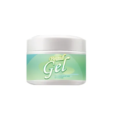 Custom Vegan Hair Styling Gel Wholesale Long Lasting Neat Braiding Gel Strong Hold Braiding Hair Gel