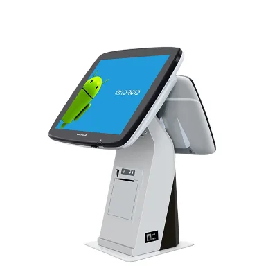 Best Price ZHONGJI Smart AI Recognition All One 15 Inch Android EPOS Complete Hardware Caisse Enregistreuse Thermal Printer 3