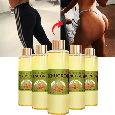 Lightweight Moisturizing Fenugreek Oil Buttocks Lift Natural Glow Curve Definition 200ml Supplier