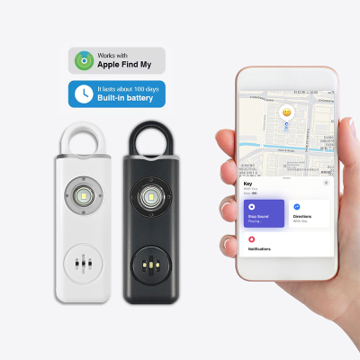 2 in 1 Anti Lost Personal Alarm Keychain Whistle and Item Locator Smart  Key Finder