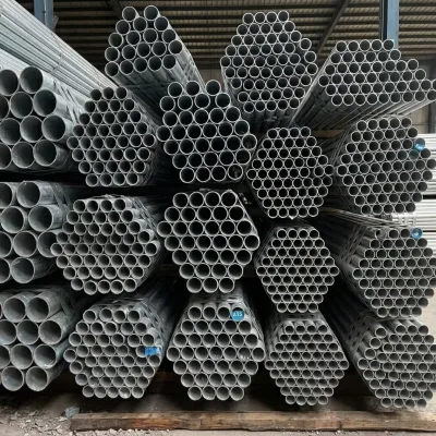 High Quality ERW Steel Pipe BS Standard Round/Square/Rectangular Hot Dip Galvanized ASTM Certified Cutting Bending Services