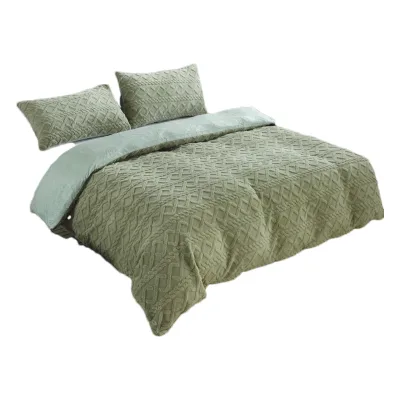 FY Customizable Breathable 4 Piece Bedding Set 100 Cotton Hotel Quilt Cover Sheet