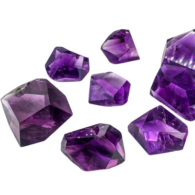 Wholesale High Quality Natural Clear Amethyst Quartz Crystal Free Shape Healing Gemstone Quartz Stone for Jewelry