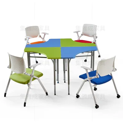 Modern Style Student Desk Durable Computer Desk for School Office & Meeting Room Direct Factory Sale for Training
